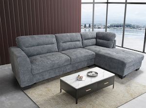 Furniture: Helsinki Sectional Sofa – Ash Grey