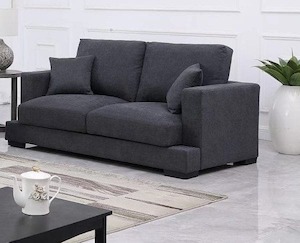 Albany 2-Seater Sofa - Dark Grey