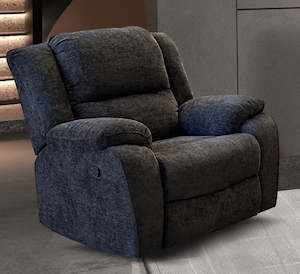 Malmo Single-Seater Fabric Recliner Chair