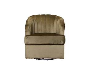 Furniture: Sophia Swivel Chair -Olive