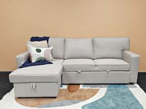 Bono Sectional Reversible Sofa Bed - Beige