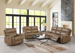 Bristol 3-Piece Electric Recliner Sofa Set