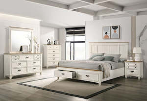 Fiorian King Bedroom Set - 4 Piece