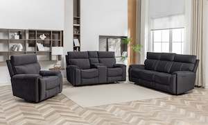 Sable 3-Piece Electric Recliner Sofa Set