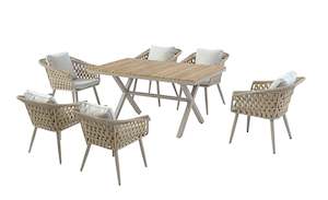 Willow Outdoor 7-Piece Dining Set