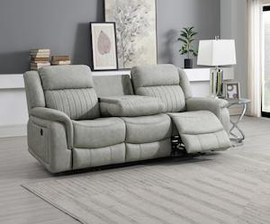 Gavin 3-Seater Electric Recliner Sofa - Beige