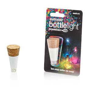 Rechargeable Lights: Bottle Light - MULTICOLOUR