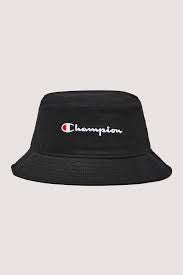 Champion Script Bucket Hat Zyuwn Blk