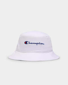 CHAMPION BUCKET HAT WHITE ZYUAN WIT