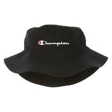 CHAMPION BUCKET HAT KIDS ZYUAN BLK