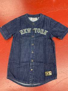 *MAJESTIC DENIM NY YANKEES 0159NY