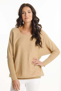 HL26902 BETTY KNIT COFFEE