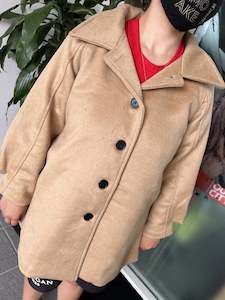 THING THING FIFI COAT TAN 224002