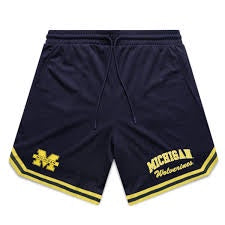 Sporting equipment: NCAA MICHIGAN MESH SHORTS NCUM0633