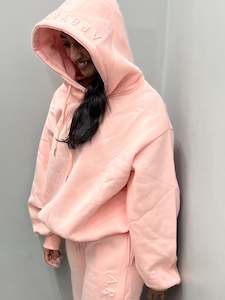 Sporting equipment: AO EMBOSSED HOOD BABY PINK