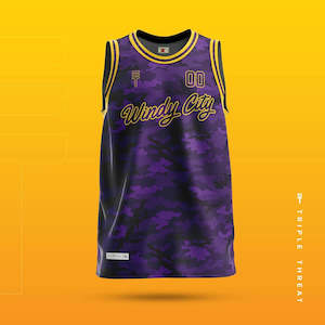 Tt Windy City Singlets Purple