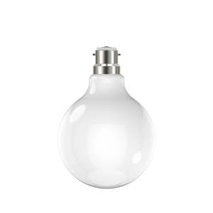 GE LED B22 G95 Opal 7.6W