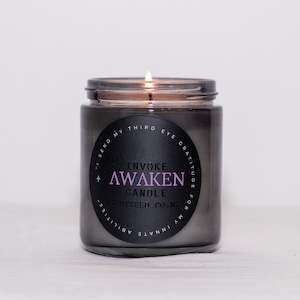 AWAKEN - Jar Of Light  Crystal Infused Soy Candle