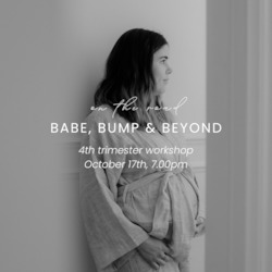 Babe, Bump & Beyond 4th Trimester Workshop