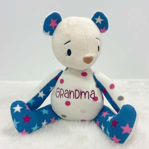 Memorial Items Birthday Bears: Memory Bear - XL