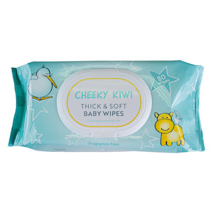 Cheeky Kiwi Baby Wipes - Fragrance Free