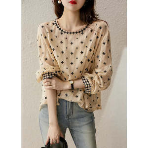 Elegant Ladies style - Long Sleeve casual Blouse