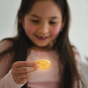 Tooth Fairy Coin - Pink Pouch