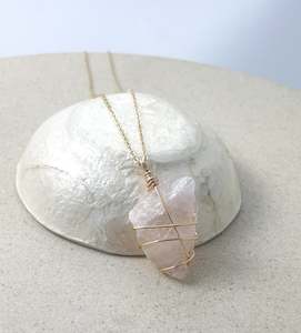 Rose Quartz Gold