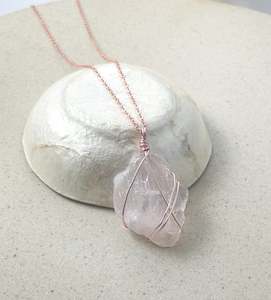 Rose Quartz Rose Gold