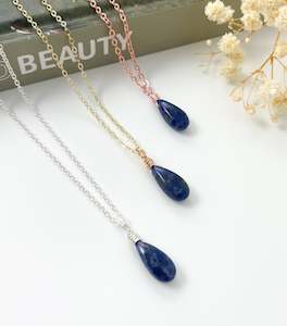 Lapis Lazuli Drop - 18 inch