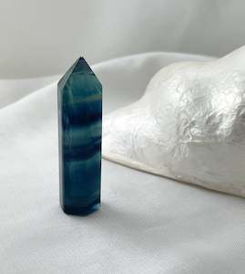 Rainbow Fluorite Point