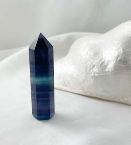 Rainbow Fluorite Point