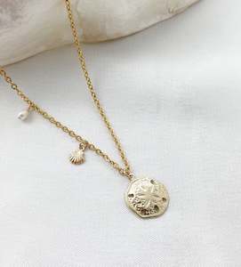 Ocean Necklace Gold