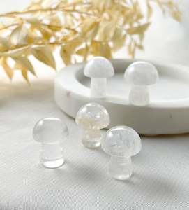 Clear Quartz Mini Mushroom