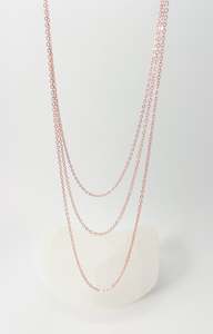 Layering Chains: Rose Gold Chain