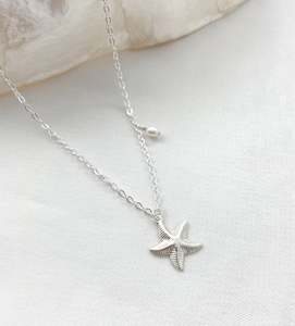 Ocean Star Necklace Silver