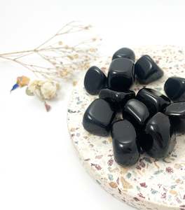 Black Obsidian Tumble