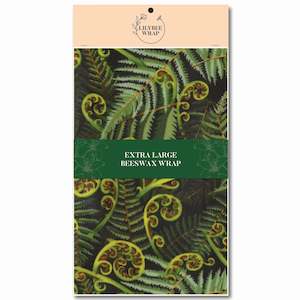 Koru Fronds - XL Beeswax Wrap