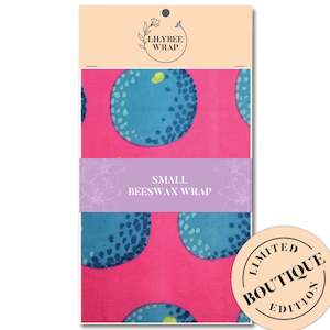 Juicy Blues -  small beeswax wrap