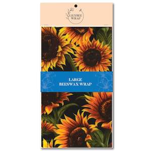 Sally's Sunflowers - large beeswax wrap