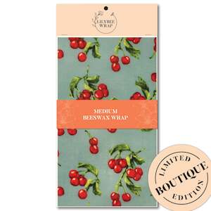 Cherry Sweet - medium beeswax wrap