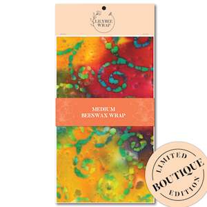 Batik Fantastique - medium beeswax wrap