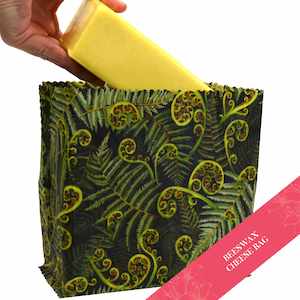 Koru Fronds Cheese Bag