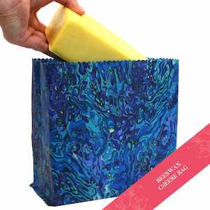 Paua Blue Cheese Bag