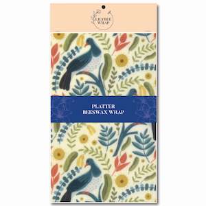 Kereru - Platter Beeswax Wrap