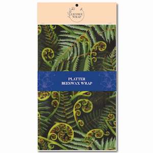 Koru Fronds - Platter Beeswax Wrap