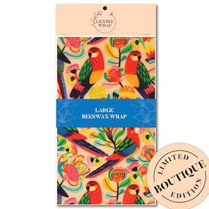 Rosella Riot - large beeswax wrap