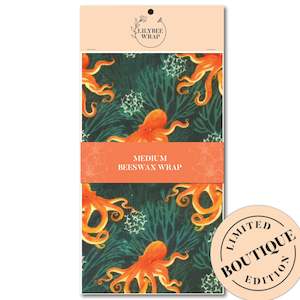 In An Octopuses Garden- medium beeswax wrap