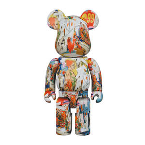 BE@RBRICK - Andy Warhol x Basquiat #4 1000%