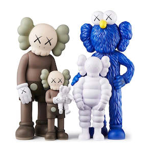 KAWS - Family (Brown/Blue/White)